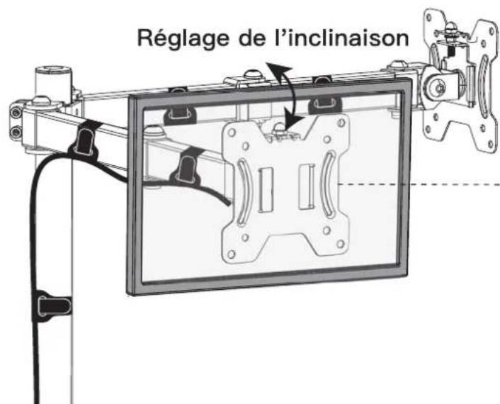 ErgoAV ERDAS2-01B - Réglage de l'inclinaison - 1