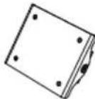 ErgoAV ERTSL2-01B - Supplied Parts and Hardware for Step 3 - 4