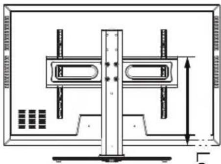 ErgoAV ERTSL2-01B - Step 3 Connect the TV Plate [M] to Support Pillar [P] - 4