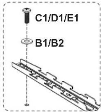 ErgoAV ERTSL2-01B - Select TV Bolts - 13