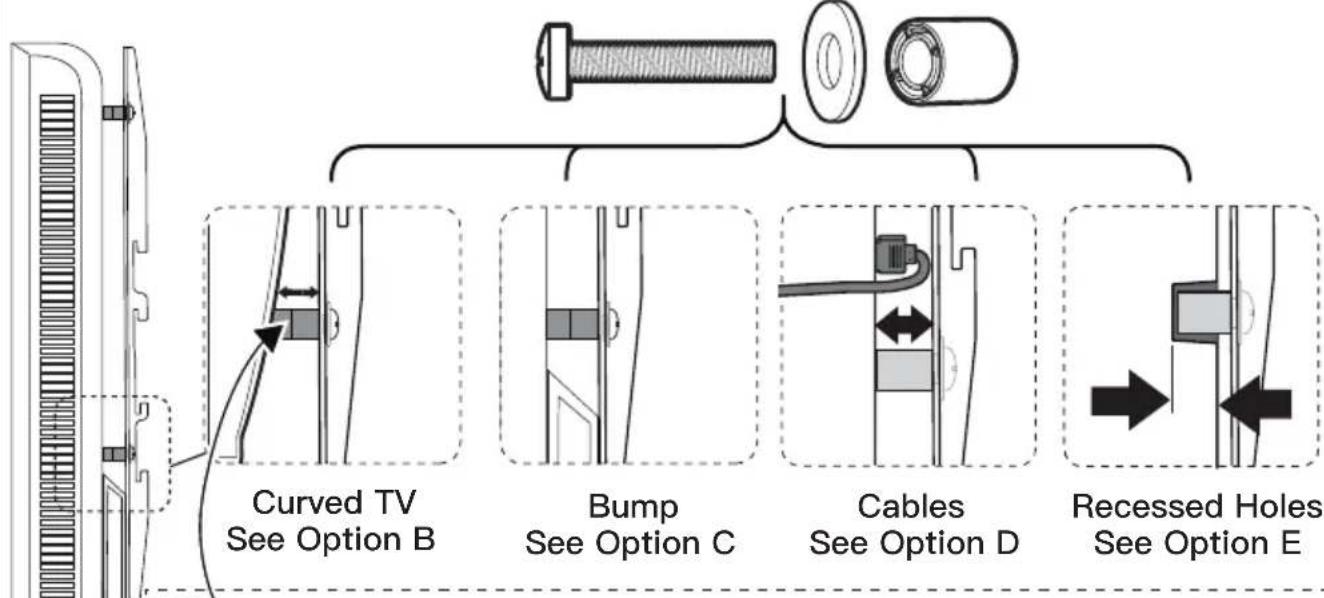 ErgoAV ERTSL2-01B - Select TV Bolts - 9