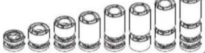 ErgoAV ERTSL2-01B - Option E (For Recessed Holes) - 2