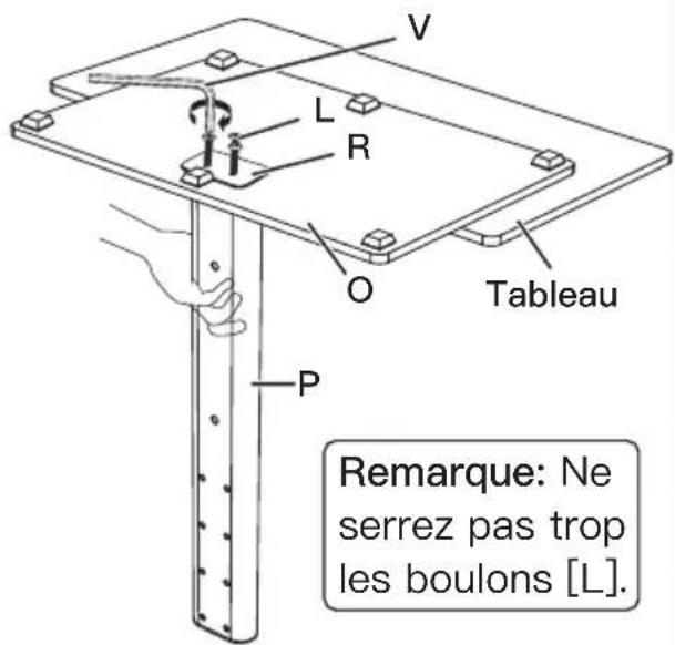 ErgoAV ERTSL2-01B - Étape 2 assembler le base - 2