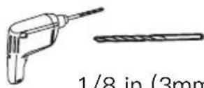 ErgoAV ERTSL2-01B - For safety strap installation into wood table/furniture and wood stud applications - 4