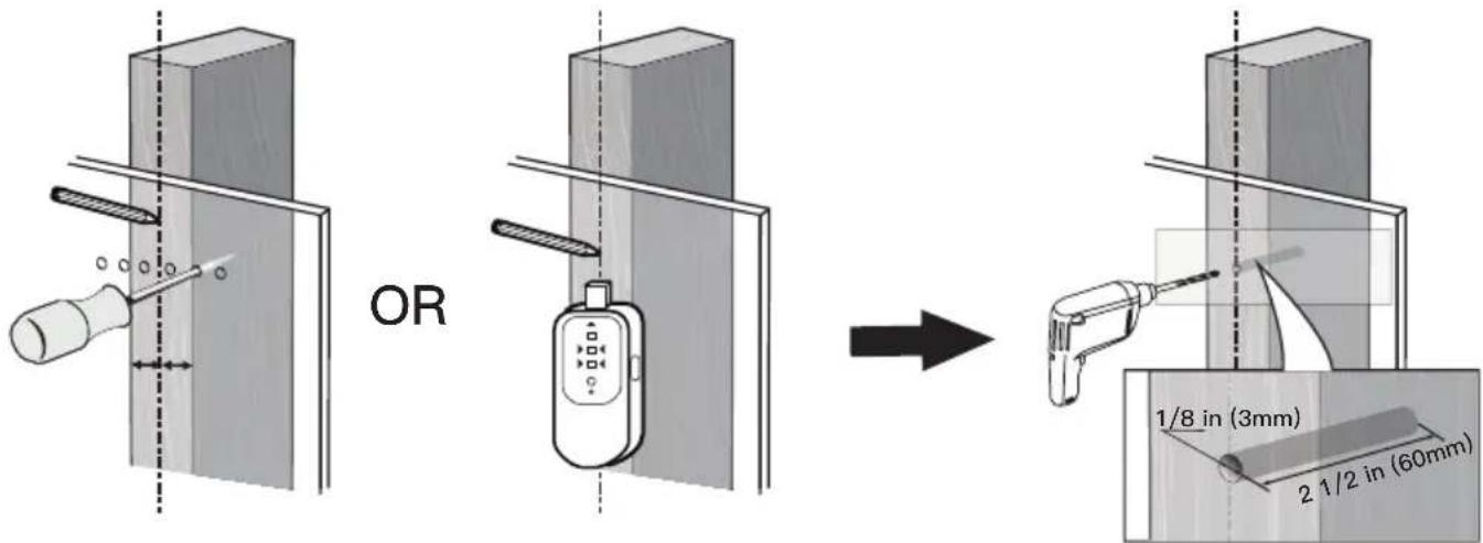 ErgoAV ERTSL2-01B - For Wooden Stud Installation - 2