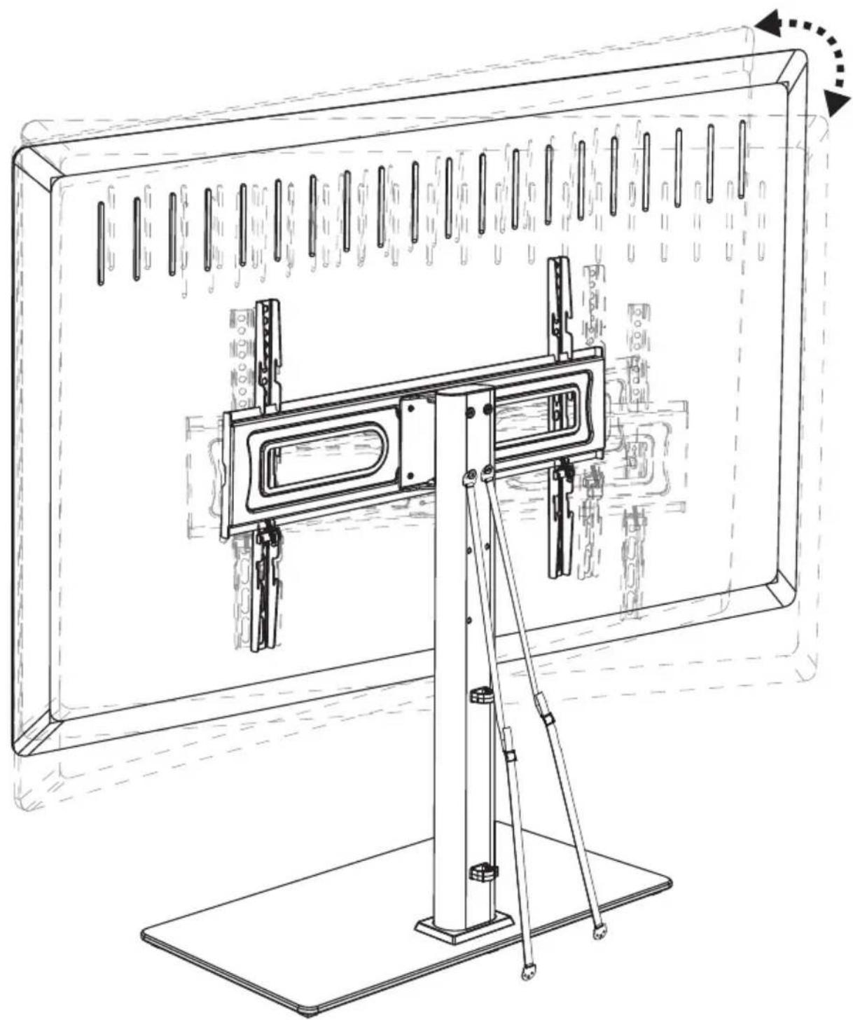 ErgoAV ERTSL2-01B - Step 7 Swivel Adjustment - 1