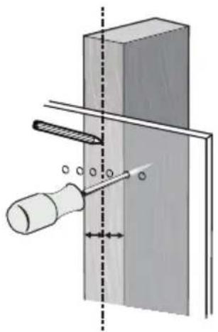 ErgoAV ERTSL2-01B - Para una instalación de estructura de madera - 2