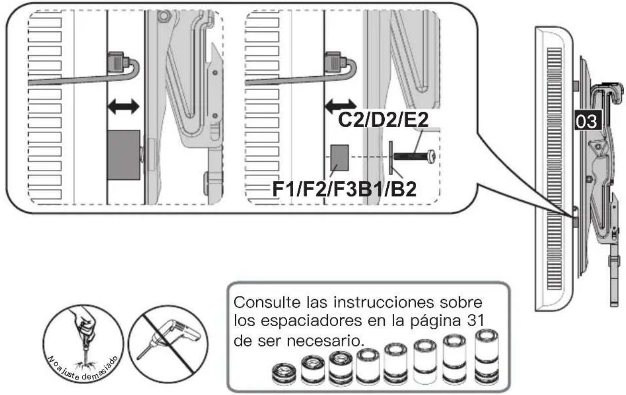 ErgoAV ERMTM2-01B - Opción D (para televisor con interferencia de cables) - 2