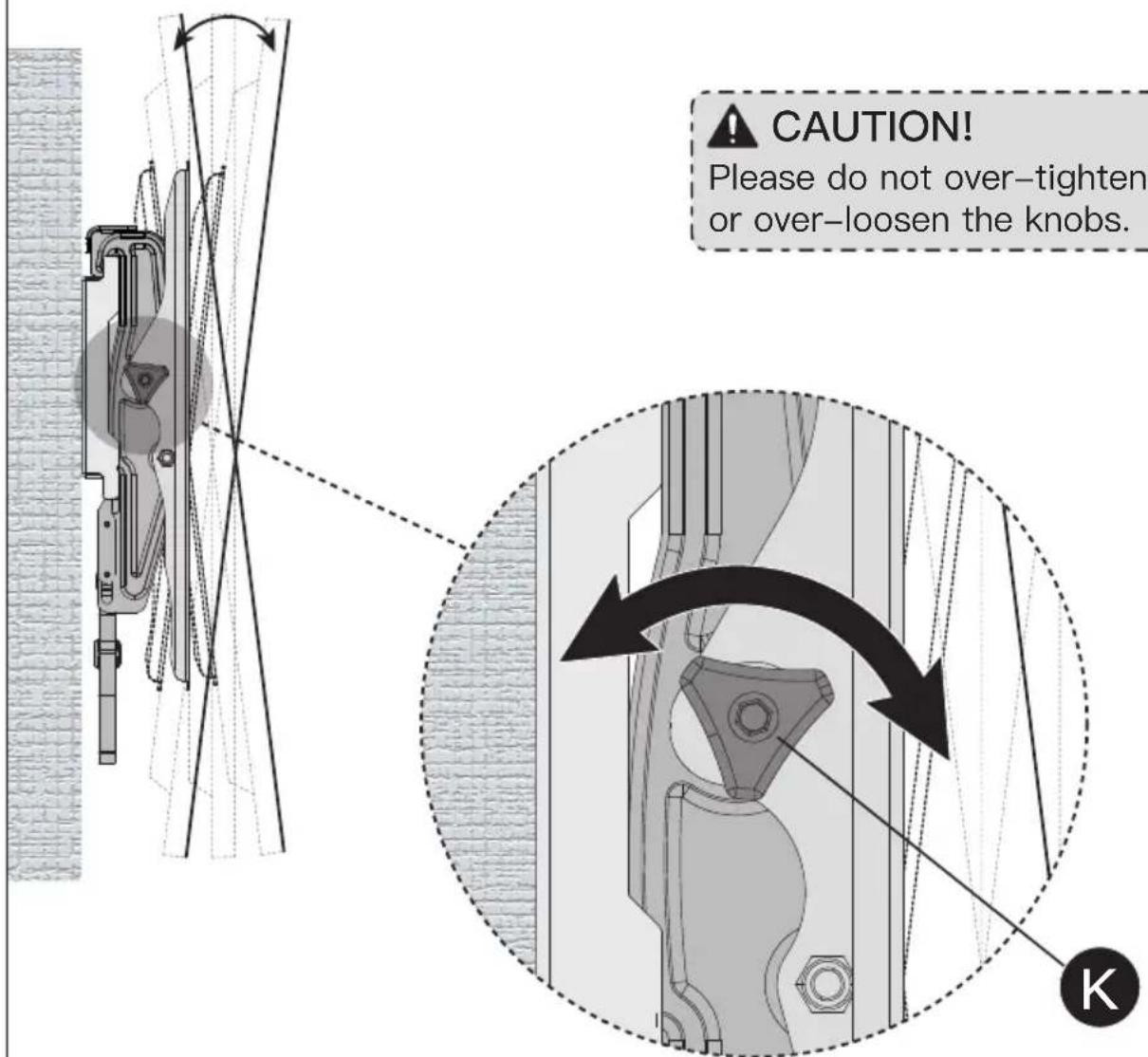 ErgoAV ERMTM2-01B - Tilt Adjustment - 1