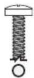 ErgoAV ERMTM2-01B - Select TV Bolts - 1