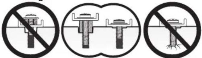 ErgoAV ERMTM2-01B - Select TV Bolts - 5