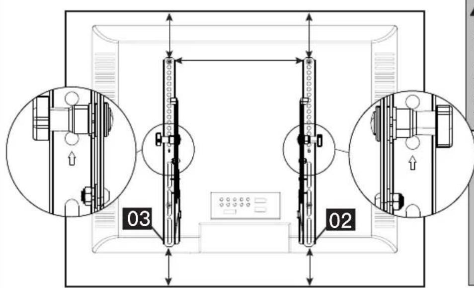 ErgoAV ERMTM2-01B - Select TV Bolts - 8