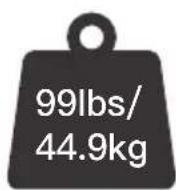 ErgoAV ERMTM2-01B - Weight Restrictions - 1