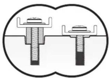 ErgoAV ERTSX1-01B - Option C (For TV with A "Bump") - 15