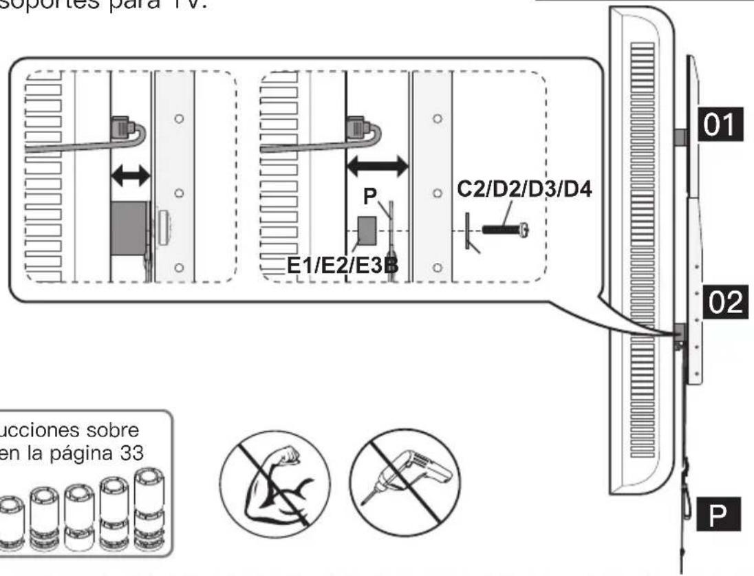 ErgoAV ERTSX1-01B - Opción D (para televisor con interferencia de cables) - 2