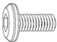 ErgoAV ERTSX1-01B - Supplied Parts and Hardware for Step 1 - 1