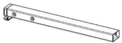 ErgoAV ERTSX1-01B - Supplied Parts and Hardware for Step 1 - 3