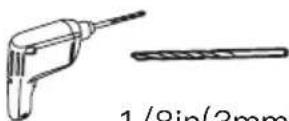 ErgoAV ERTSX1-01B - Tools Needed (Not Included) - 6