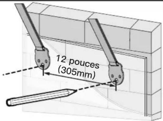 ErgoAV ERTSX1-01B - Étape 5C For Solid Concrete or Concrete Block Installation - 1