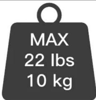ErgoAV ERSSL1-01B - Restrictions de Poids - 1