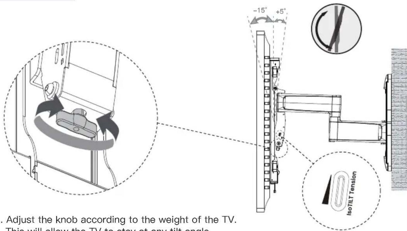 ErgoAV ERMML4-01B - Tilt Adjustment - 1