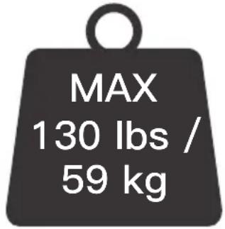 ErgoAV ERMML4-01B - Weight Restrictions - 1