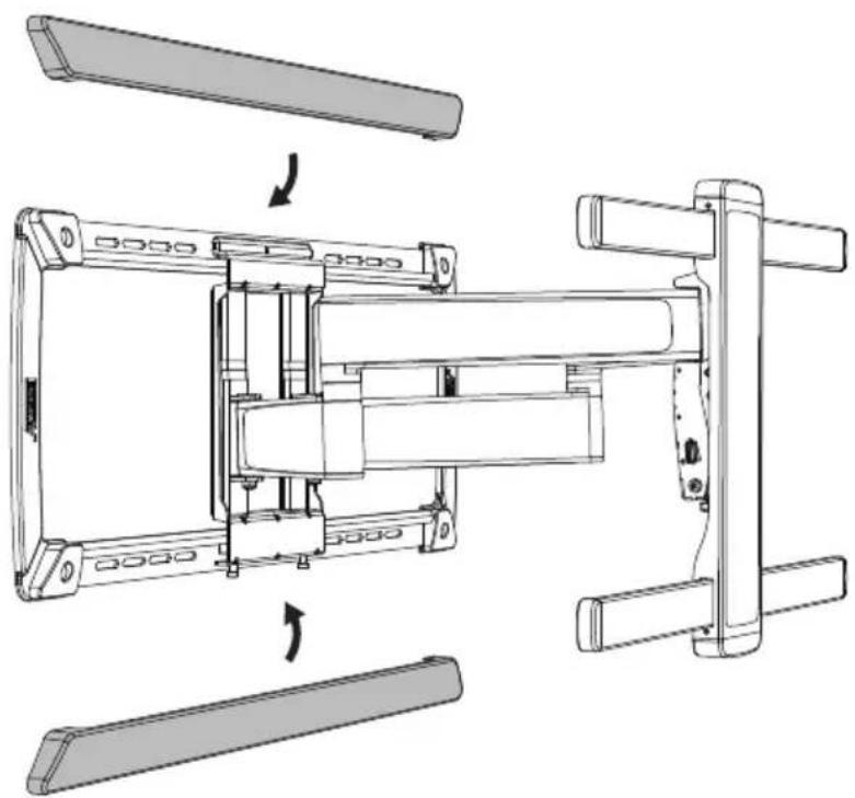 ErgoAV ERMML4-01B - Step 3 Secure the Arm Assembly to the Wall Plate - 2