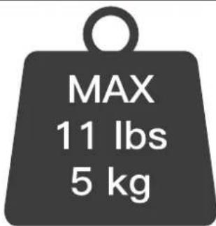 ErgoAV ERSSM2-01B - Restrictions de Poids - 1