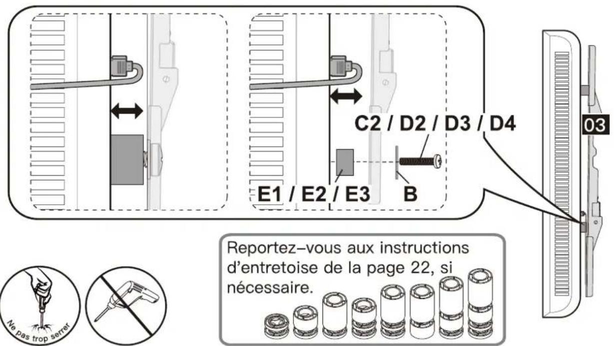 ErgoAV ERMMX1-01B - Option D (pour téléviseur avec interférence du câble) - 3