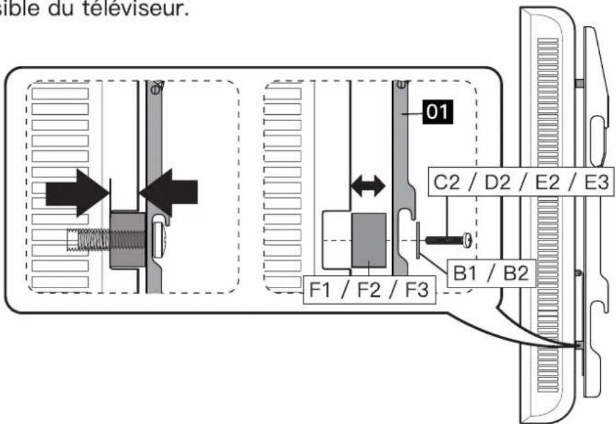 ErgoAV ERMSL1-01B - Option E (Pour les trous encastrés) - 3