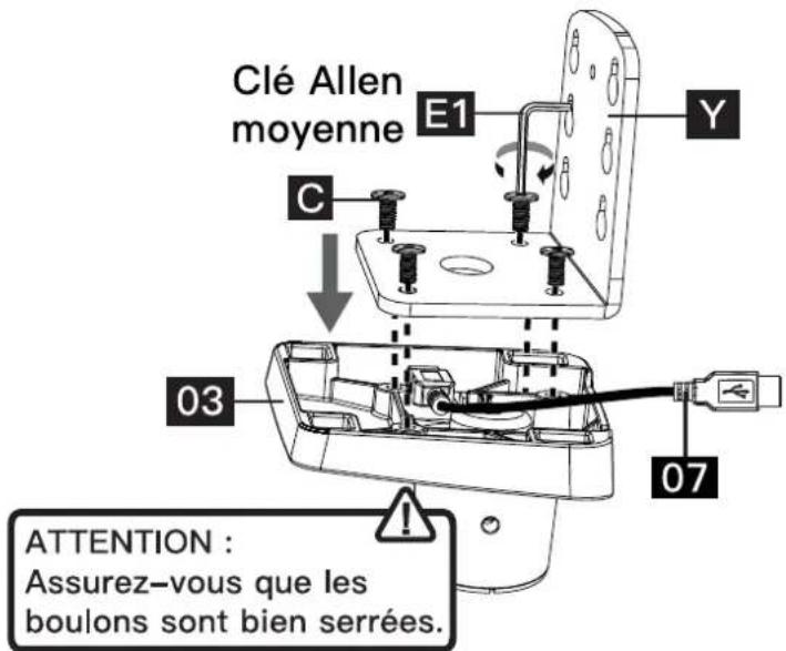ErgoAV ERDGM2-01B - Pour le montage de la pince (en option) - 2
