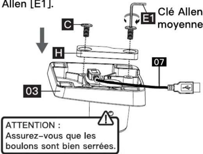 ErgoAV ERDGM2-01B - Pour le montage de l'oeillet (en option) - 1