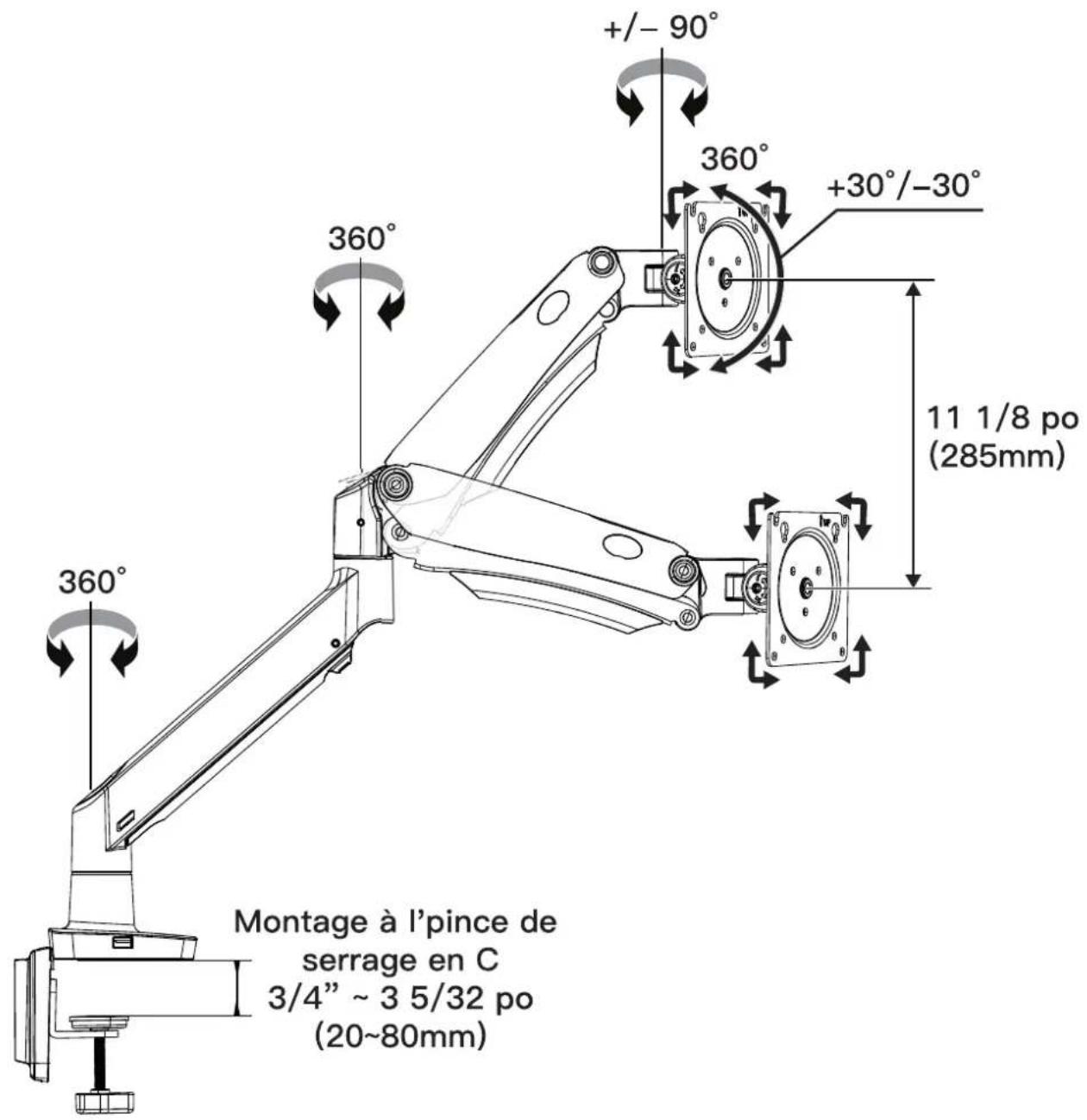 ErgoAV ERDGM2-01B - Caractéristiques du produit - 1