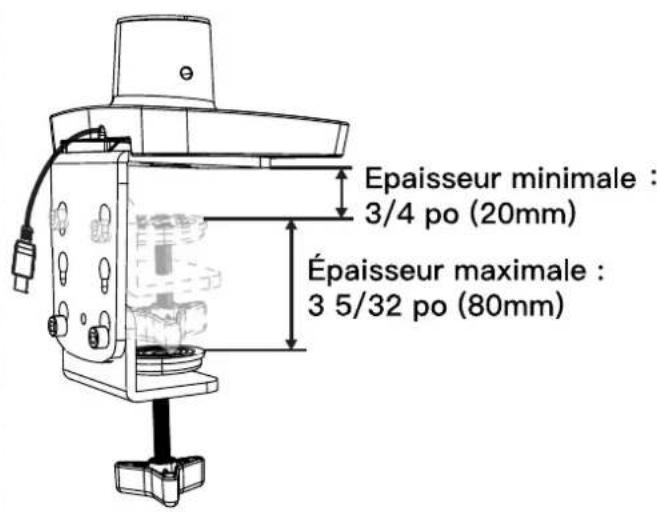 ErgoAV ERDGM2-01B - Optionnel A: Pour le montage de la pince - 2