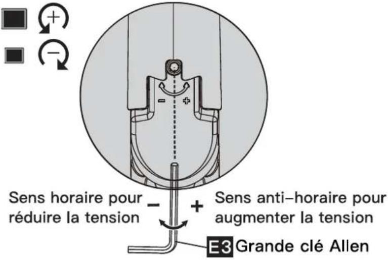 ErgoAV ERDGM2-01B - Étape 6 Régler la Tension du Ressort à Gaz - 3