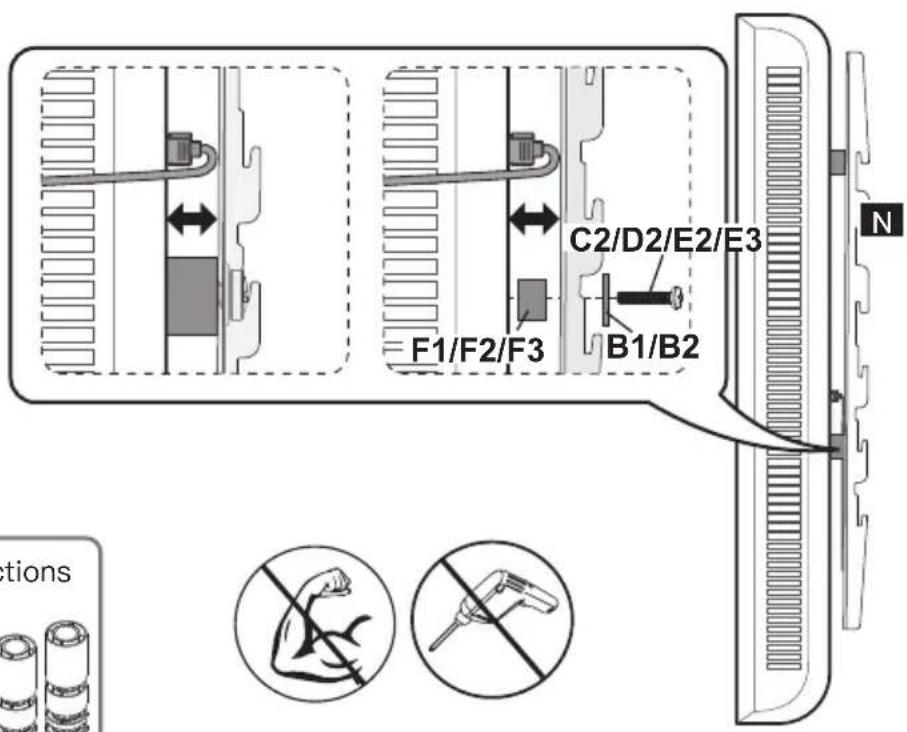 ErgoAV ERTSL1-01B - Option D (for TV with Cable Interference) - 3