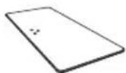 ErgoAV ERTSL1-01B - Supplied Parts and Hardware for Step 2 - 6