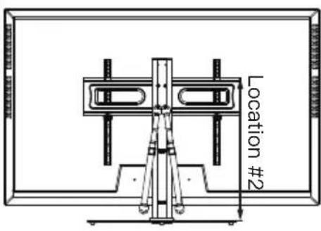 ErgoAV ERTSL1-01B - Step 3 Connect the TV Plate [M] to Support Pillar [P] - 3