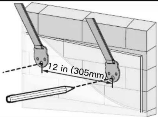 ErgoAV ERTSL1-01B - Step 6C For Solid Concrete or Concrete Block Installation - 1