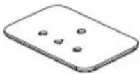 ErgoAV ERTSL1-01B - Supplied Parts and Hardware for Step 2 - 3