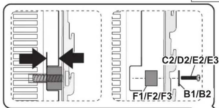 ErgoAV ERTSL1-01B - Option E (For Recessed Holes) - 3