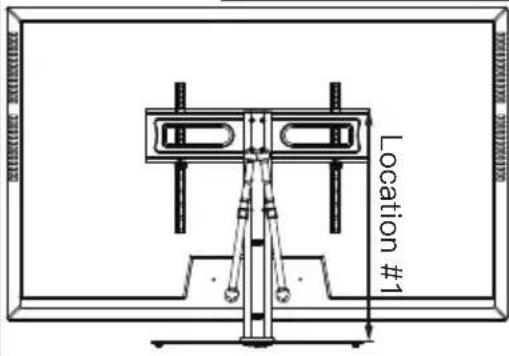 ErgoAV ERTSL1-01B - Step 3 Connect the TV Plate [M] to Support Pillar [P] - 2
