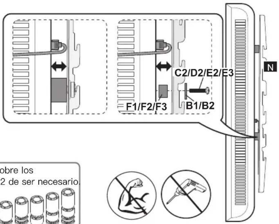 ErgoAV ERTSL1-01B - Opción D (para televisor con interferencia de cables) - 1