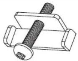 ErgoAV ERTSL1-01B - Supplied Part and Hardware for Step 5–3 - 1
