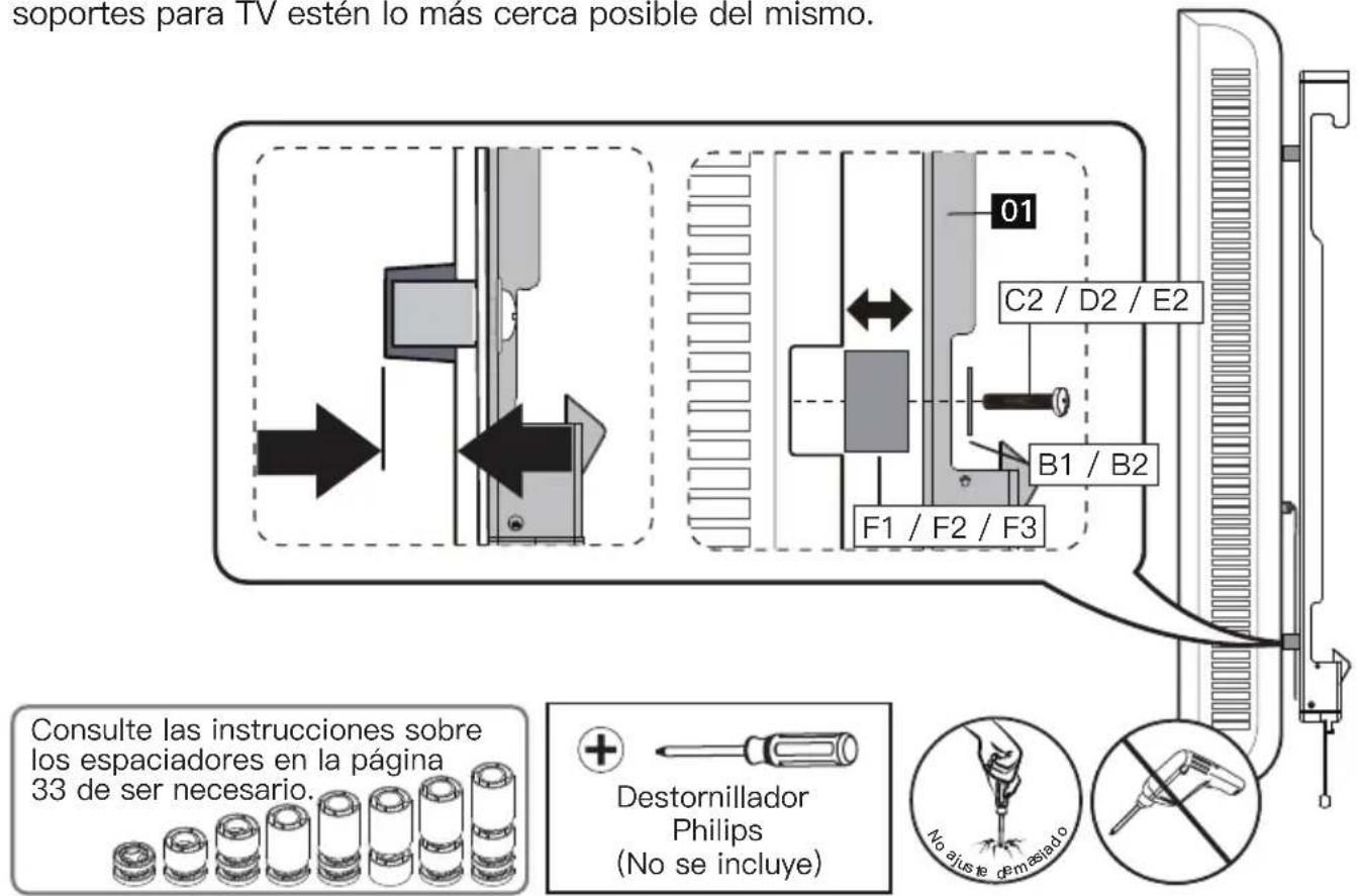 ErgoAV ERMMM6-01B - Opción E (Para agujeros empotrados) - 1