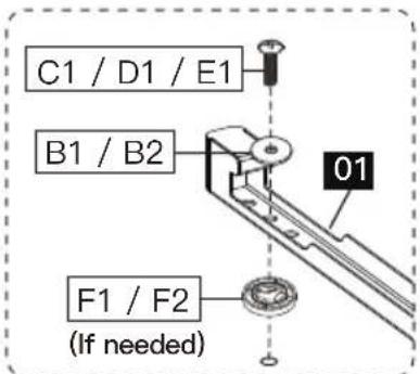 ErgoAV ERMMM6-01B - Select TV Bolts - 11