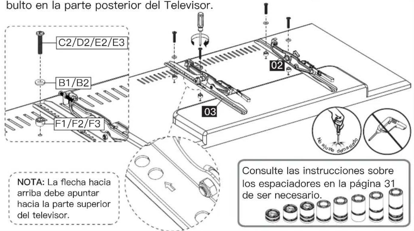 ErgoAV ERMTL1-01B - Opción C (Para televisores con parte trasera saliente) - 3