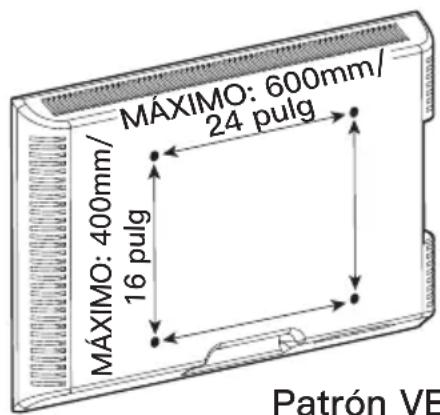 ErgoAV ERMTL1-01B - Revise el patrón VESA de la TV antes de la instalación - 1
