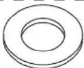 ErgoAV ERMTL1-01B - Supplied Parts and Hardware for Step 1 - 7