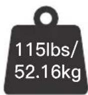 ErgoAV ERMTL1-01B - Weight Restrictions - 1